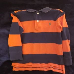 Polo Collared Shirt Long Sleeve